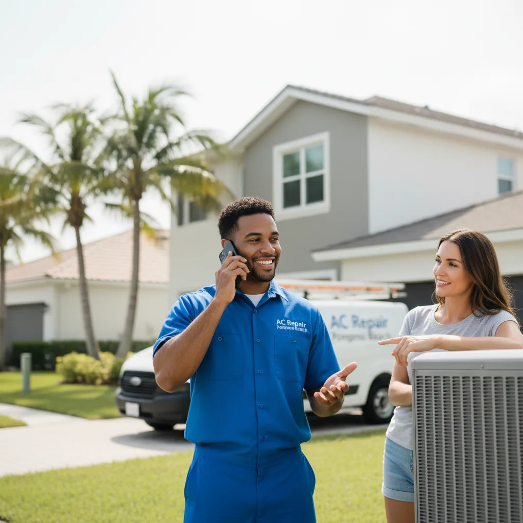 AC Repair Pompano Beach customer support in Austinville
